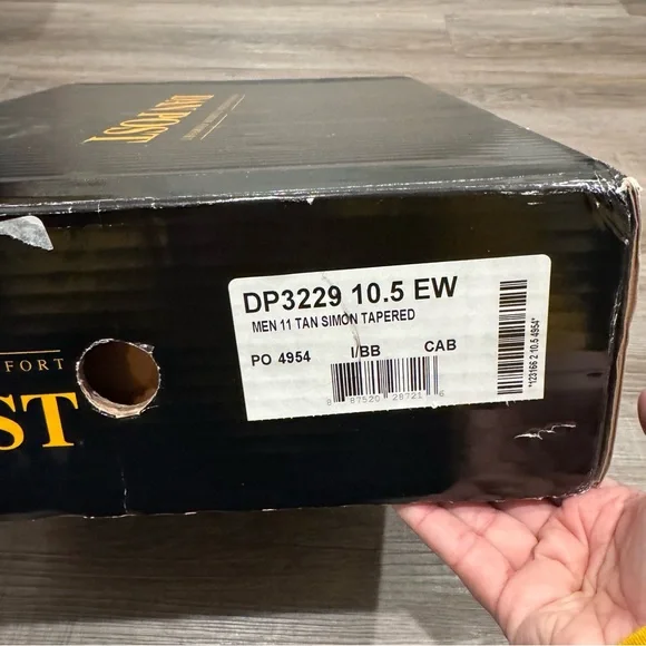 Dan Post Simon Tapered Tan Leather Cowboy Western Boots DP3229